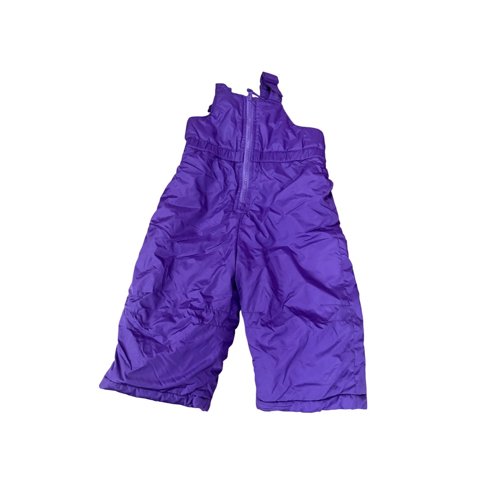 Toughskins Purple Snow Bib Overalls‎ Kids 18 Months Winter Ski Pants